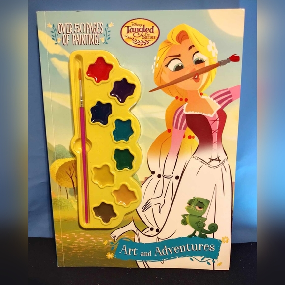 Toys Disney Tangled Coloring Pages Poshmark